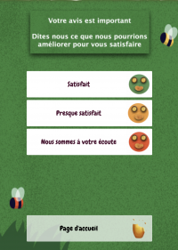 Enquête de satisfaction